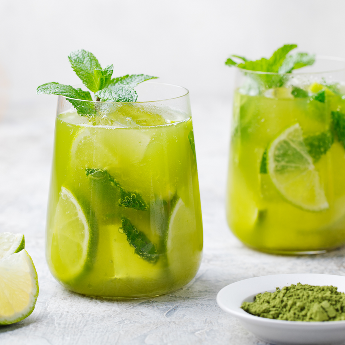 Rejuvenating Matcha Lemonade for the Summer