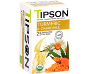 Organic Turmeric & Chamomile - 25 Enveloped Tea bags