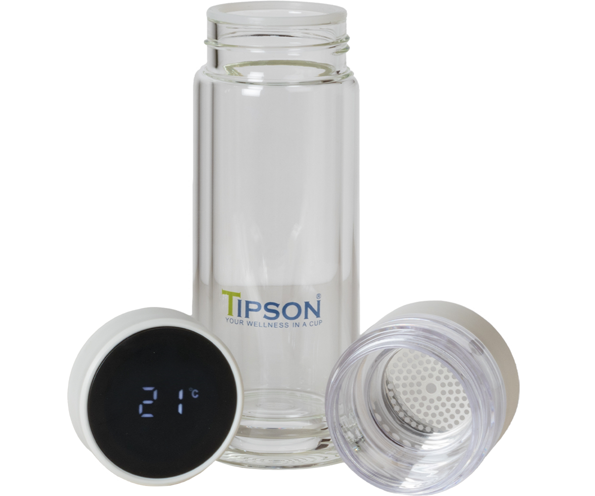Tipson Glass Tea Tumbler - 300 ML