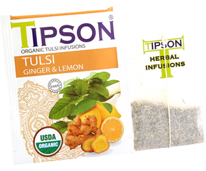 Organic Tulsi With Ginger Lemon