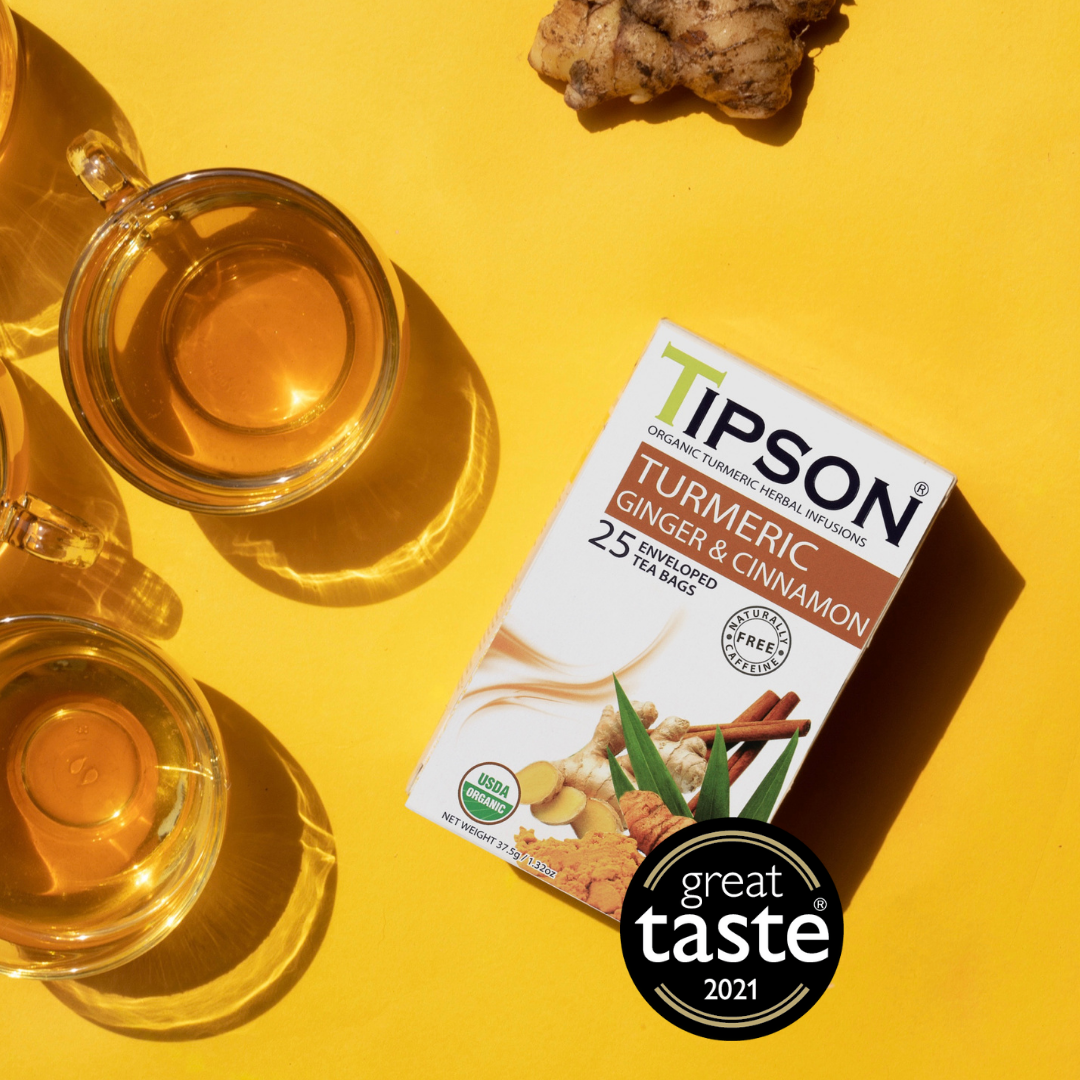 Tipson’s Turmeric Ginger and Cinnamon wins the Great Taste Award!