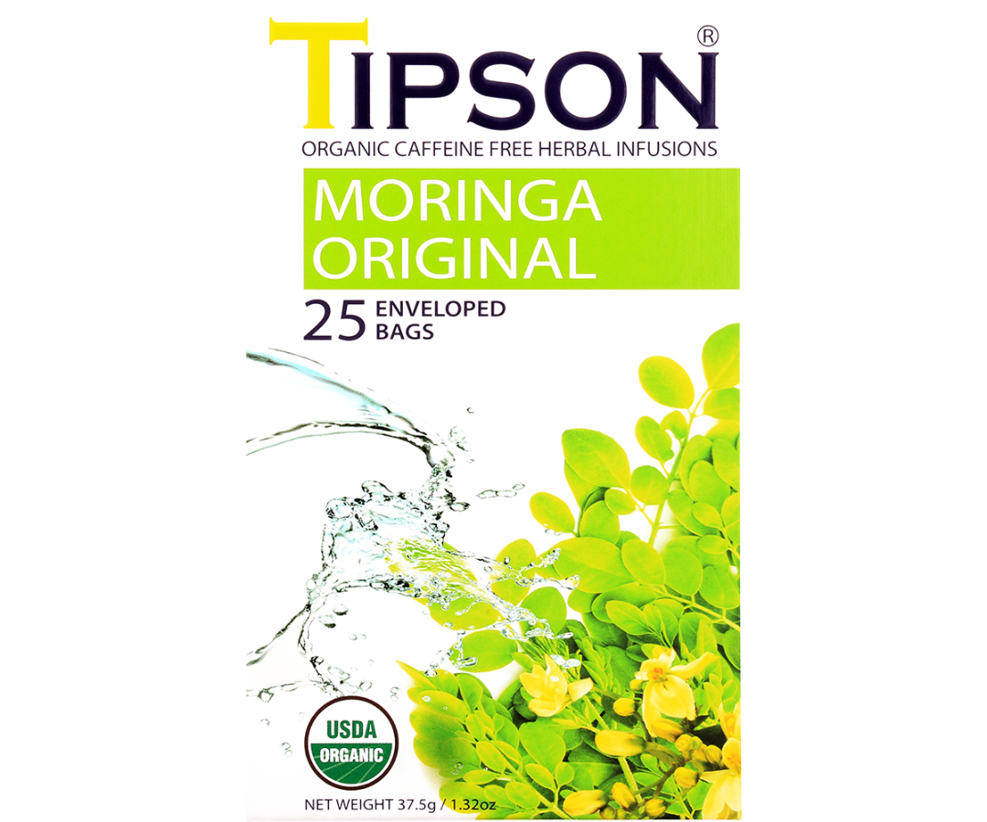 Organic Moringa Original - 25 Enveloped Tea Bags