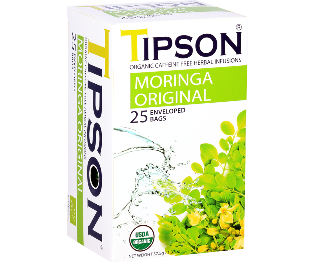 Organic Moringa Original - 25 Enveloped Tea Bags