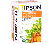 Organic Moringa & Ginger - 25 Enveloped Tea Bags