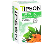 Organic Turmeric Peppermint & Clove - 25 Enveloped Tea Bags