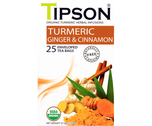 Organic Turmeric Ginger & Cinnamon