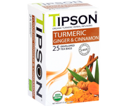 Organic Turmeric Ginger & Cinnamon - 25 Enveloped Tea Bags