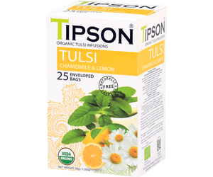 Organic Tulsi With Chamomile Lemon