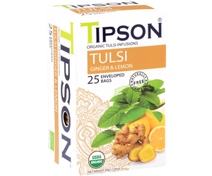 Organic Tulsi With Ginger Lemon