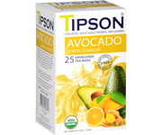 Tipson Avocado - Lemon and Ginger - 25 Enveloped Tea Bags