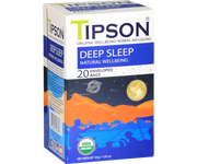 Tipson Deep Sleep - Natural Wellbeing - 20 Enveloped Tea Bags