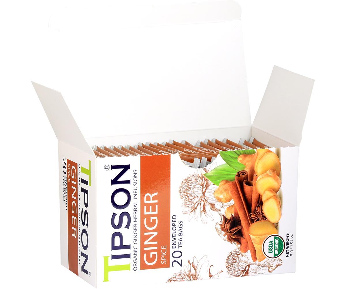 Organic Ginger - Ginger Spice - 20 Tea Bags